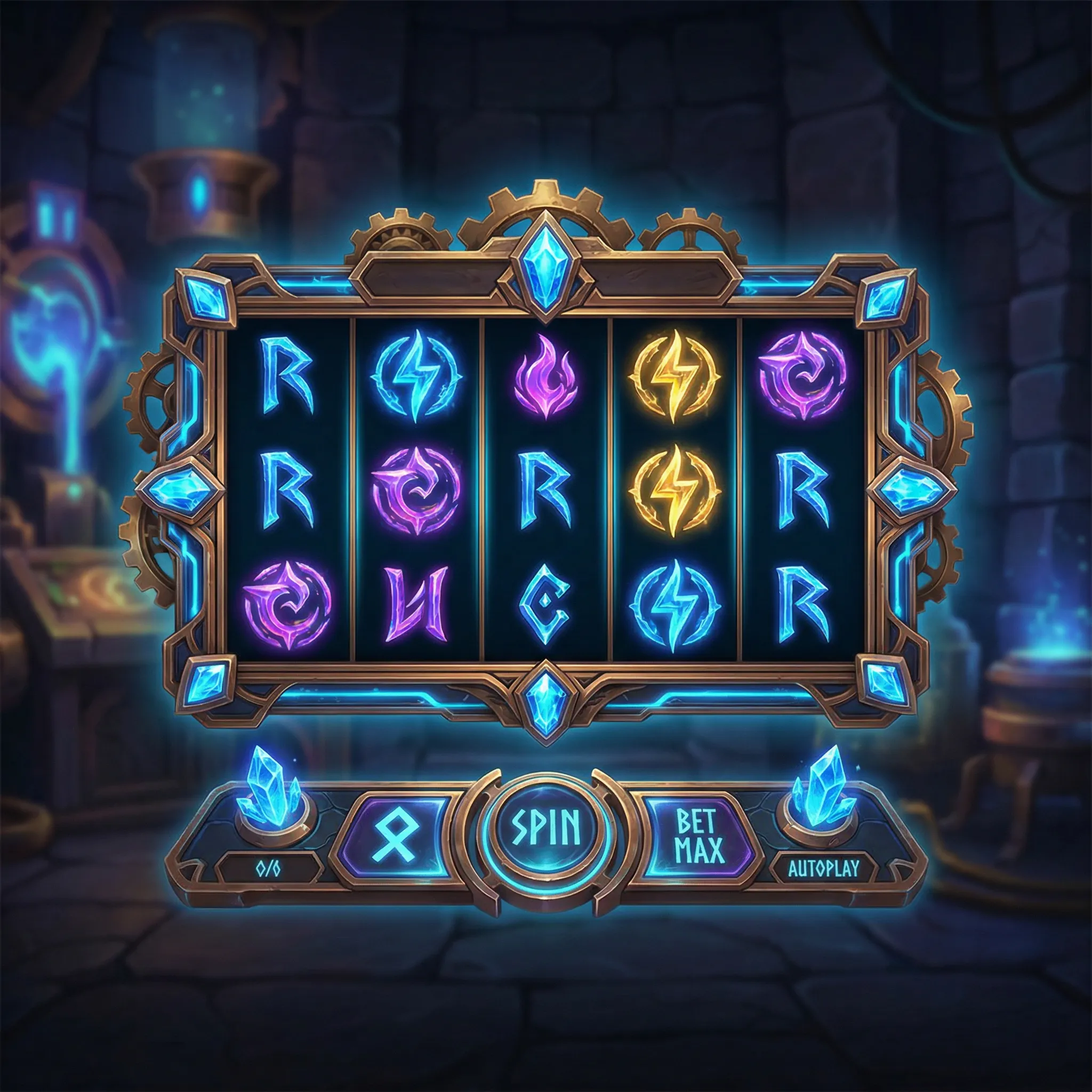 Caça-níqueis online leonbet com tema místico